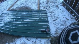 ИЗГОТОВЛЕНИЕ ВОРОТ ИЗ ПРОФЛИСТА СВОИМИ РУКАМИ./ЧАСТЬ 1/ ВМ 2