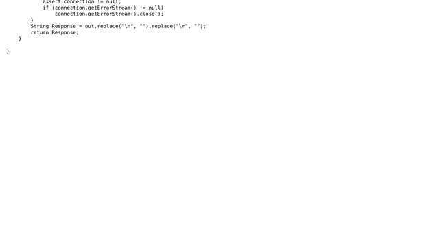 Code Review: HTTPUrlConnection code optimization