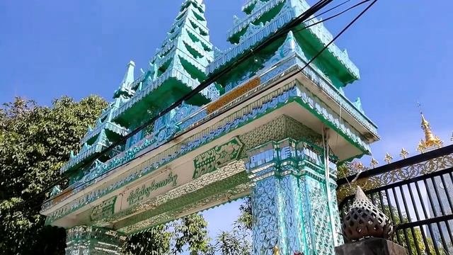 Синагога Янгона (Мьянма) и Стеклянный храм (SEIN YAUNG CHI PAGODA)