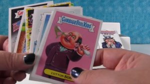 Garbage Pail Kids In Your Face Sticker Cards Pack Opening | PSToyReviews