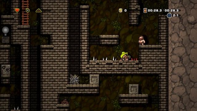 Blargh! Spelunky Custom Levels: Amusing Amalgamation by Arebes (Part 1) смотреть онлайн