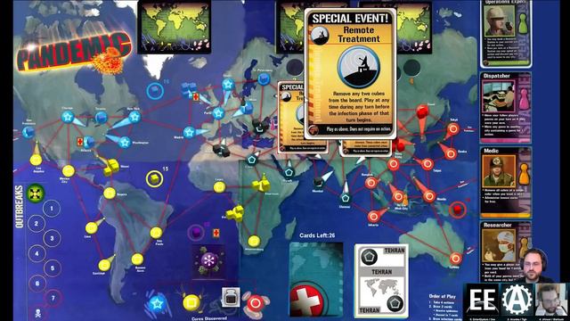 Board Game Night #5: Pandemic - Part 3