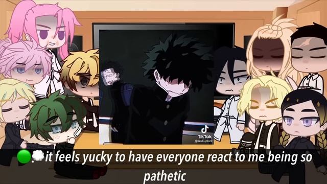 [ Tokyo revengers react to Takemichi’s past as middle school Izuku ] ?