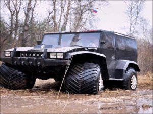 Российский внедорожник-амфибия Медведь - настоящий покоритель Сибири!