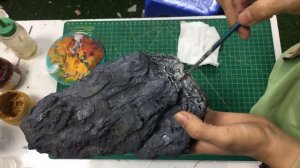 How To Make a GODZILLA Diorama / Polymer Clay / Resin Art