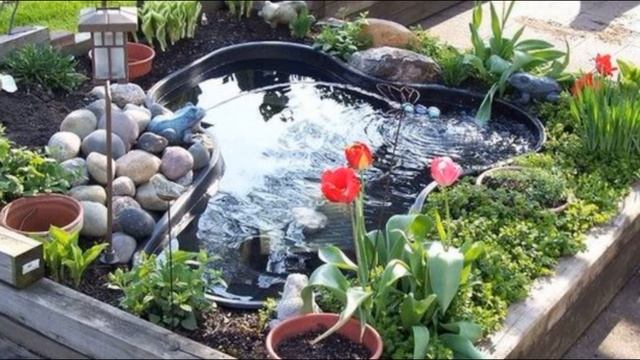 Garden Decoration Ideas 2023 /Маленький  прудик для дачи и частного дома