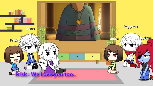 Undertale Reacts To Chara Stronger Than You смотреть онлайн