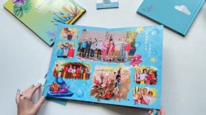 NEW дизайн ЯРКИЕ ТРОПИКИ l пакет ХИТ выпускной альбом в детском саду