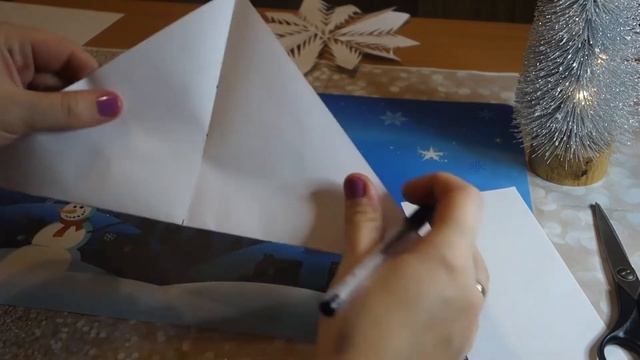 Как сделать ПРОСТЫЕ СНЕЖИНКИ из БУМАГИ / НОВОГОДНИЕ ПОДЕЛКИ