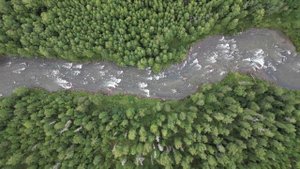 река. Мана 18.07.2023. Манские пороги, Манские столбы ( хребты ) с Dji mini 3 pro.