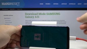 Download Mode in SAMSUNG Galaxy A31 – Enter & Quit Download Mode