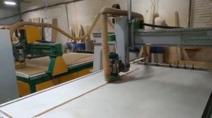 ЧПУ станок для изготовления фасадов нестинга раскроя