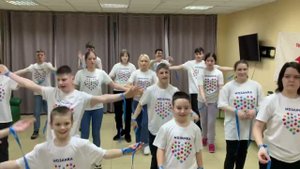 Флэшмоб «Голубая лента» 2024