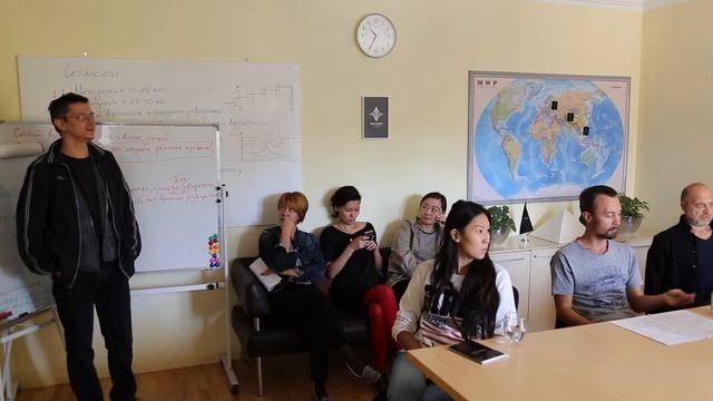Жизнь офиса. Зависимость ответов от спектра картинки. Программист Олег Абдрахманов.
