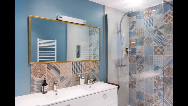 Настенная плитка пэчворк для ванной смотреть онлайн