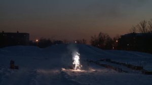 Фонтан Укрощение огня F0403