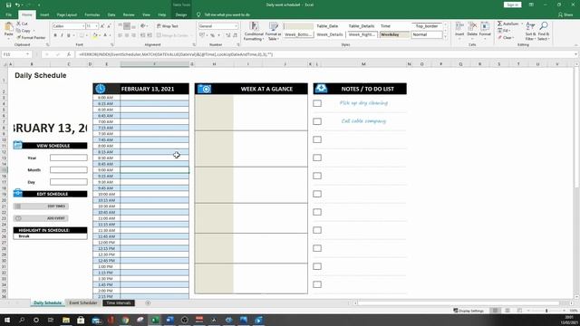 Daily Work Schedule Excel Template (HOW TO FIX) смотреть онлайн