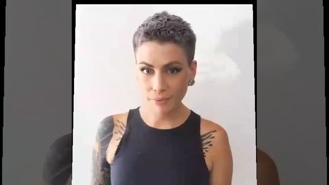Edgy and Bold: Crew Haircut for Girls with Undercuts, Shaved Designs, and Vibrant Colors смотреть онлайн