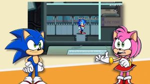 WE'RE IN AMONG US!!   Sonic & Amy REACT to AMONG US, but with Sonic the Hedgehog by Zun7