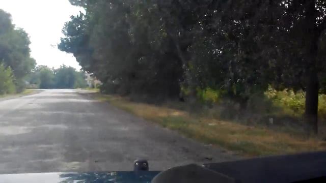 Вольногорск. Вид с видеорегистратора. смотреть онлайн