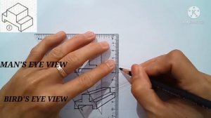 Parallel Perspective Drawing/ One point Perspective Drawing...