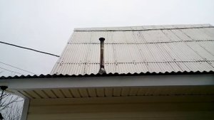 Печь на отработке для дома 14 кВт. waste oil stove.