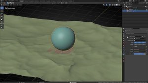 Качание на волнах любого объекта в Blender