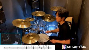 Christie【Yellow River】Drum Cover ドラム参考動画