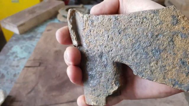 Реставрация финского топора (хим + мех способ) смотреть онлайн