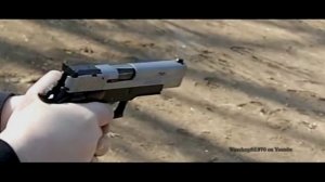 Sig Sauer P220 Super Match 600 frames/sec slow motion