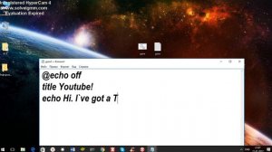 Как сделать скрипт в БЛОКНОТЕ!! урок 2