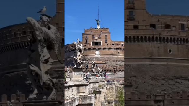 Ponte Sant’Angelo, originally the Aelian Bridge or Pons Aelius, is a Roman bridge in Rome, Italy, c