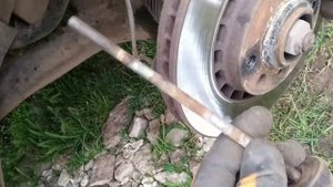 замена втулок стойки стабилизатора на Ланосе