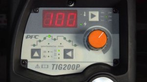 JASIC TIG 200P PFC - BASIC SETUP FOR DC