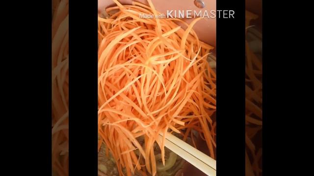 Картофель по- корейски.