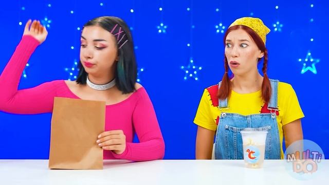 Городская богачка vs Бедная деревенская девушка Челлендж от Multi DO Challenge