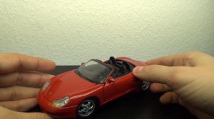 Обзор сразу двух Porsche Boxter от Maisto / Scale car Porsche Boxter 1:24  [ proautomodel ]