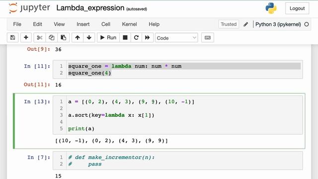 What is the lambda function in python