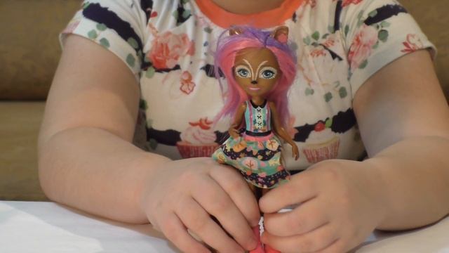 Кукла Энчантималс Санча белка с питомцем - Enchantimals, Mattel смотреть онлайн
