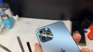 Замена линзы камеры iPhone 12 Pro Max