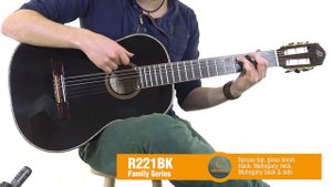 Ortega Guitars | R221BK - Family Series
