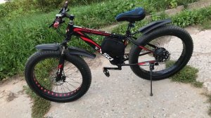 Электровелосипед фэтбайк Fat bike на 26" дюймов 350W продажа в Москве обзор+отзыв!