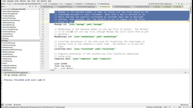 Advanced Logging In GoLang смотреть онлайн