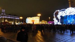 Тверская улица новогодние гуляния 2 02.01.2018 / Tverskaya street New Year celebrations 2 01/02/201