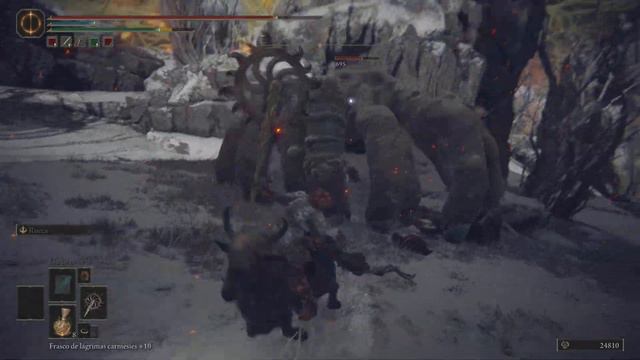 ELDEN RING: Giant Hand monster boss fight смотреть онлайн