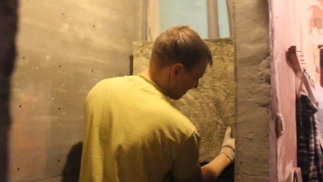 Ремонт квартиры своими руками Зашиваем стену в туалете часть9 смотреть онлайн
