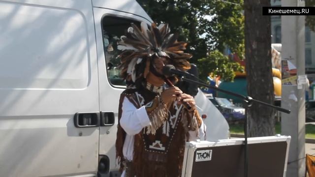 Потомки индейцев приехали в Кинешму смотреть онлайн