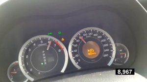 Разгон Honda Accord 8 2.0 AT 0-100