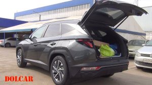 Электропривод багажника Hyundai Tucson NX4 /демонстрация работы привода багажника Туксон new