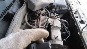 Ваз 2115 не заводится из за грязи на  ДПКВ.